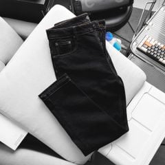 Quần jean nam bigsize màu muối tiêu form ống đứng size 75-125kg