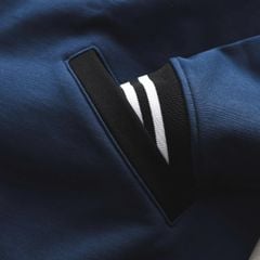 Áo khoác bomber vải nỉ cua phối sọc cá tính bigsize nam < 140kg