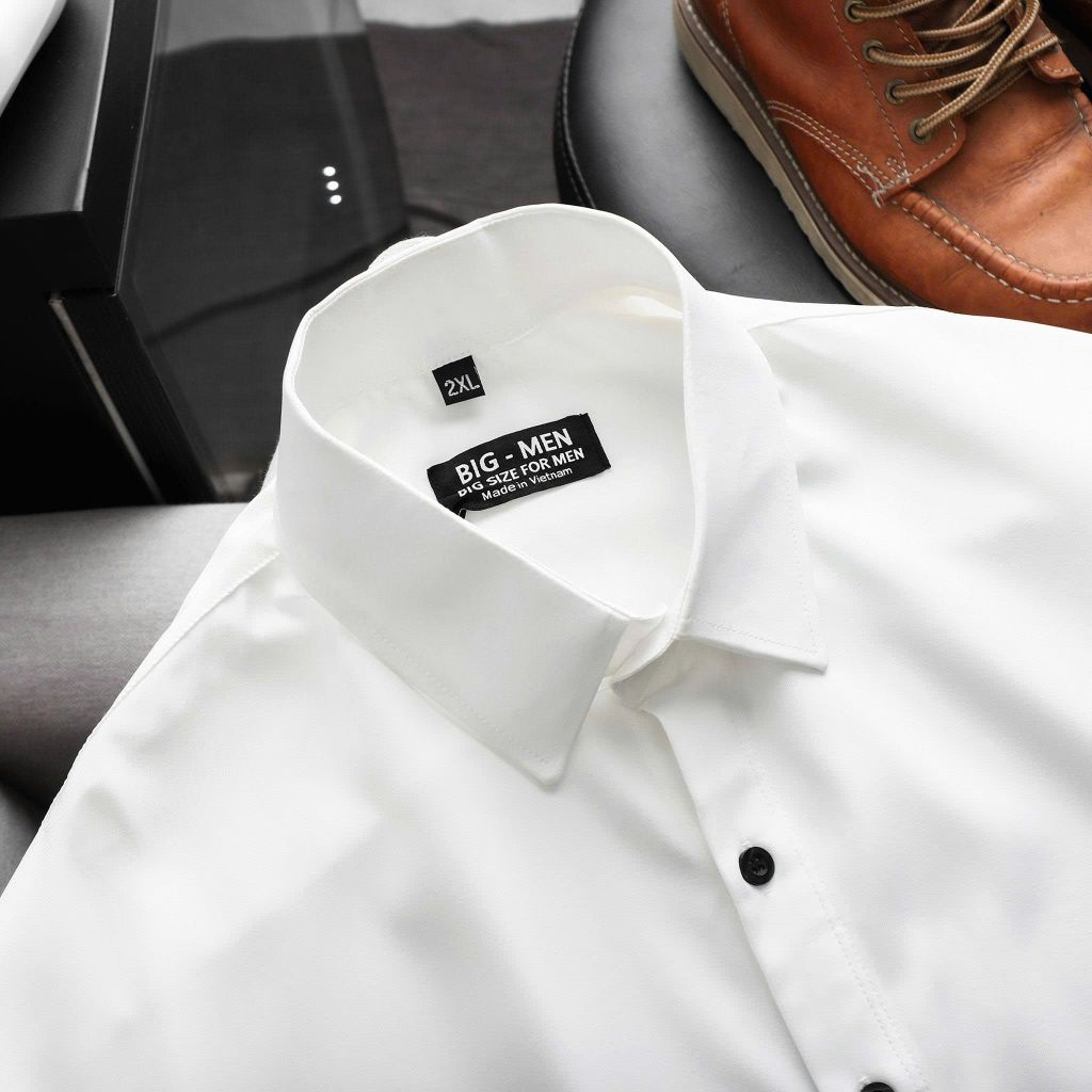 [Big Men] Áo sơ mi tay ngắn big size nam họa tiết phong cảnh thời trang 80-130kg.