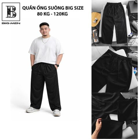 Quần thun dài ốngrộng vải PC gen thời trang bigsize nam< 135 kg