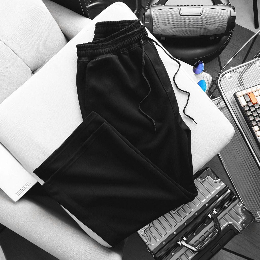 Quần thun dài ốngrộng vải PC gen thời trang bigsize nam< 135 kg