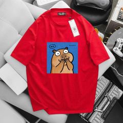 BIG MEN- Áo thun cotton in họa tiết Capypara thời trang bigsize nam 55- 145kg