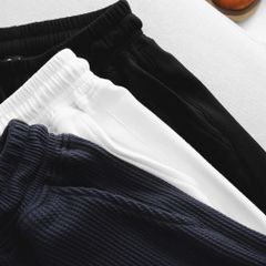 Big Men- Set bộ quần áo polo phối khóa kéo chất vải tổ ong co giãn thời trang bigsize nam 85- 135 kg - màu đen