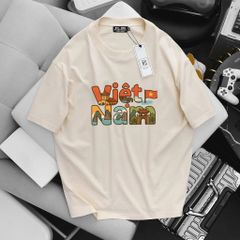 BIG MEN- Áo thun cotton in chữ Việt Nam họa tiết thời trang bigsize nam 55- 145kg