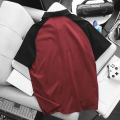BIG MEN- Áo thun polo cotton 2 chiều phối raplan thời trang bigsize nam 85- 135kg