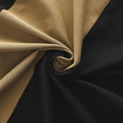 BIG MEN- Áo thun polo cotton màu nâu phối sọc ngang đen thời trang bigsize nam 85- 135kg