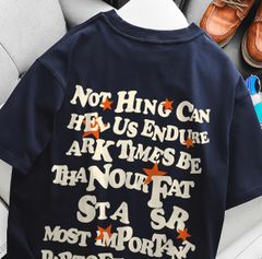 BIG MEN- Áo thun cotton in 2 mặt 3 ngôi sao thời trang trẻ trung bigsize nam 85- 145kg