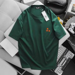 BIG MEN- Áo thun cotton in 2 mặt 3 ngôi sao thời trang trẻ trung bigsize nam 85- 145kg
