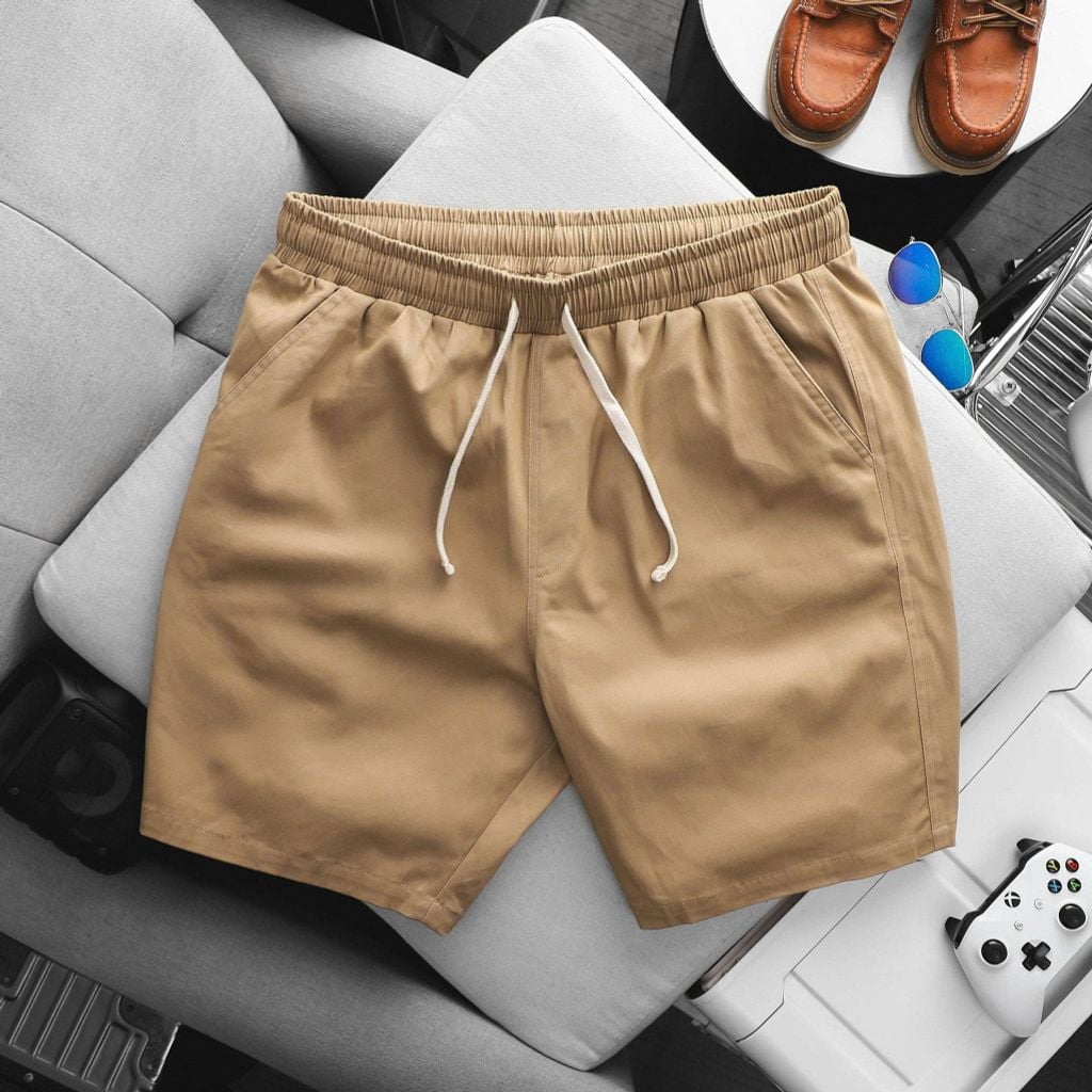 BIG MEN- QUẦN SHORT KAKI NAM PHỐI DÂY RÚT BIG SIZE 85- 130KG _ PHONG CÁCH BỤI BẶM, NAM TÍNH