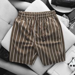 BIG MEN- Set bộ quần áo thời trang vải QC cổ đan tông phối sọc thời thượng BIGSIZE nam 85- 135 kg
