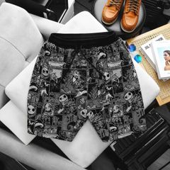 BIG MEN- Set bộ quần áo phối vải jean gấm thời trang bigsize nam 90- 135 kg_ Pop art+ Ký Họa