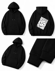 BIG MEN- Áo khoác hoodie chất nỉ cua in chữ thời trang bigsize nam 90- 140kg