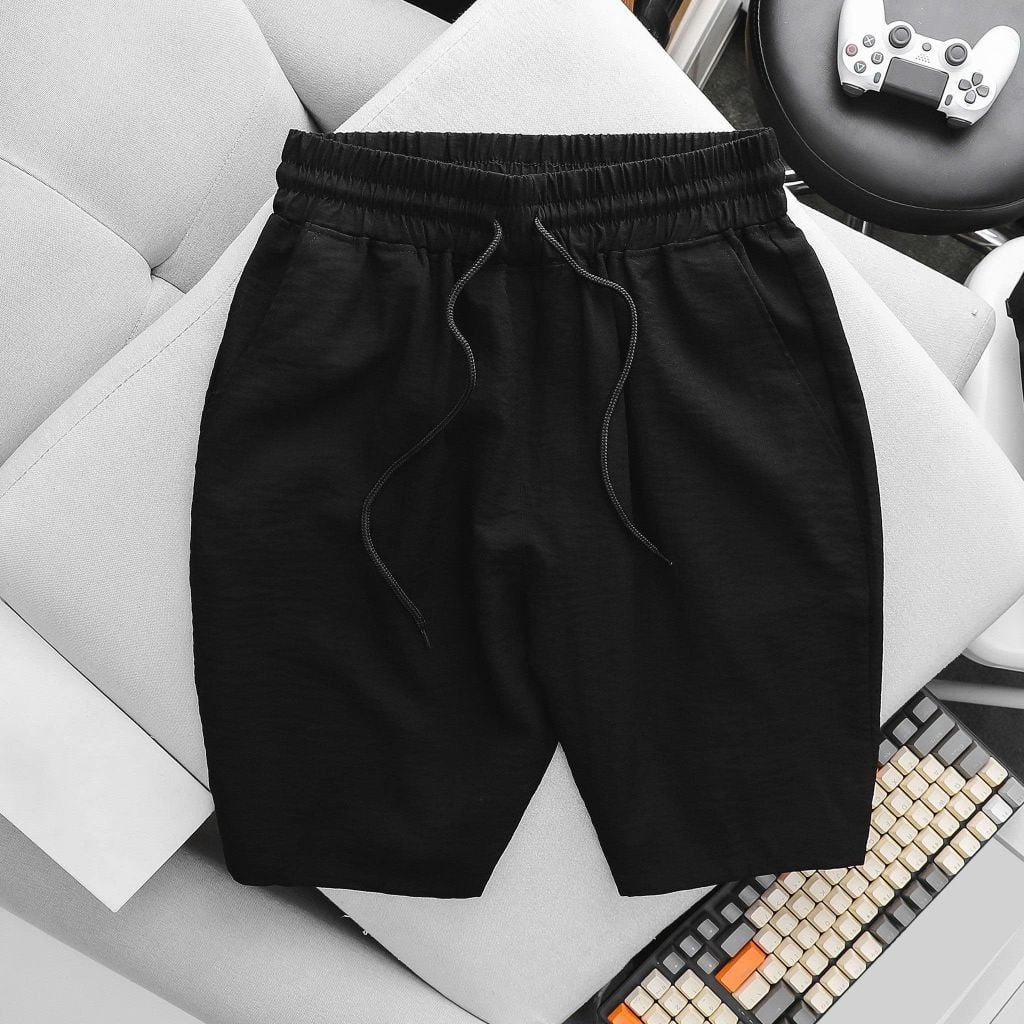 Big Men- Quần short thun vải đũi FORM RỘNG thời trang bigsize nam 85- 130kg_ short đũi.