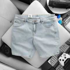 Big Men- Quần short jean bigsize nam tông xanh thời trang 80- 130 kg - 0 mã