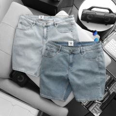Big Men- Quần short jean bigsize nam tông xanh thời trang 80- 130 kg - 0 mã