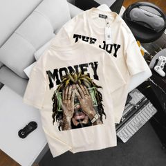 BIG MEN- Áo thun cotton in hình Money 2 mặt thời trang bigsize nam 65- 145kg