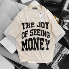 BIG MEN- Áo thun cotton in hình Money 2 mặt thời trang bigsize nam 65- 145kg