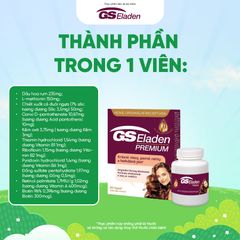 TPBVSK GS Eladen - chứa dầu hoa rum, hỗ trợ tóc chắc khoẻ, giảm rụng tóc