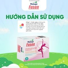 Minlaaps Fusen - Hỗ trợ giảm rối loạn kinh nguyệt, tiền kinh nguyệt (Hộp 30 viên)