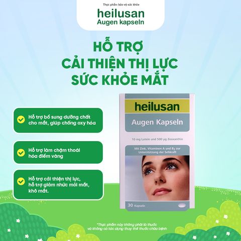 TPBVSK Heilusan Augen Kapseln - hỗ trợ cải thiện thị lực, sức khoẻ mắt