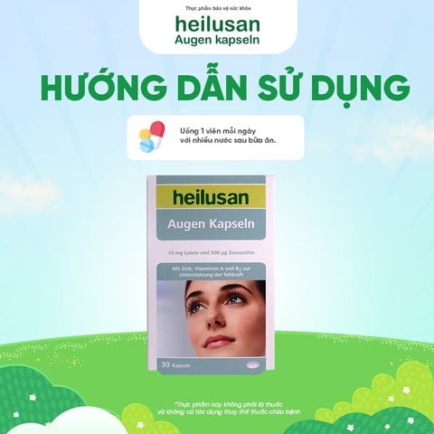 TPBVSK Heilusan Augen Kapseln - hỗ trợ cải thiện thị lực, sức khoẻ mắt