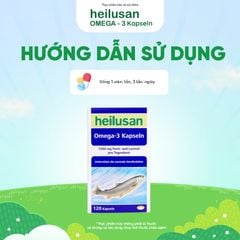 TPBVSK Heilusan Omega 3 Kapseln - hỗ trợ phát triển não bộ, tốt cho mắt, da