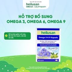 TPBVSK Heilusan Omega 369 Kapseln- hỗ trợ giảm mỡ máu, tốt cho tim mạch, não bộ, mắt