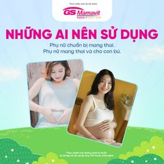 TPBVSK GS Mamavit prefolin DHA - hỗ trợ cung cấp vitamin, DHA cho phụ nữ mang thai