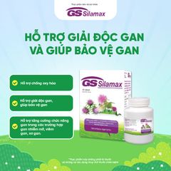 TPBVSK GS Silamax - hỗ trợ tăng cường chức năng gan, giải độc gan