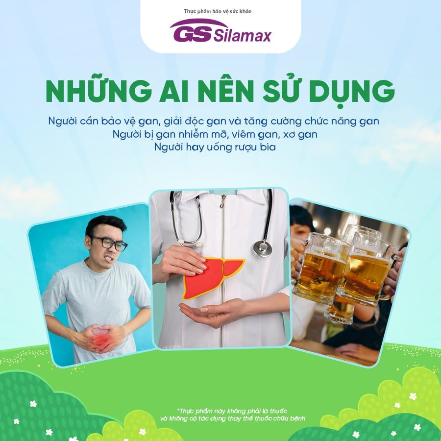 TPBVSK GS Silamax - hỗ trợ tăng cường chức năng gan, giải độc gan