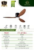  Quạt trần 3 cánh DCT 231 