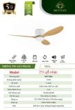  Quạt trần 3 cánh DCT 231 