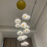  Đèn thông tầng DTT 018 - Thông tầng lá sen 