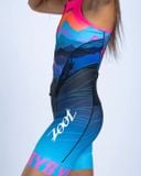  Trisuit Nữ | Zoot Sportst Women's Ltd Tri Slvs Fz Racesuit - Elements 
