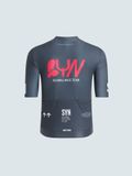  Áo đạp xe nam | The SYN Men's Pro Team Jersey Grey Pink 