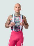  Quần đạp xe nam | The Syn Men's Pro Team UL Bib Shorts Coral Pink 