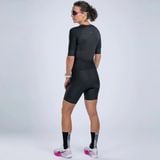  Trisuit Nữ | Zoot Sports Women's Elite Tri Aero Fz Racesuit - Jet Black 