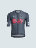  Áo đạp xe nam | The SYN Men's Pro Team Jersey Grey Pink 