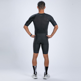  Trisuit Nam | Zoot Sports Men's Elite Tri Aero Fz Racesuit - Jet Black 