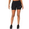  Quần Chạy Bộ Nữ | Asics Road 2-IN-1 3.5 inch Shorts Black 