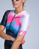  Trisuit Nữ | Zoot Sports Women's Ultra Tri P1 EXOS Racesuit - Elements 