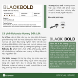  BLACKBOLD - Cà phê hạt rang chất lượng cao Đăk Lăk - High Quality Coffee Đăk Lăk 