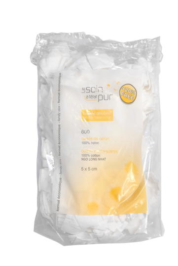  Bông Tẩy Trang Tetra Medical 600 Miếng 