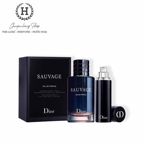 Set Dior Sauvage EDP 100ml + 10ml 