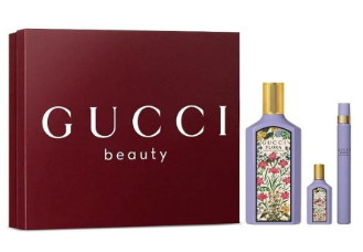  Set Gucci Flora Gorgeous Magnolia (100ml + 7,4ml + 5ml) 