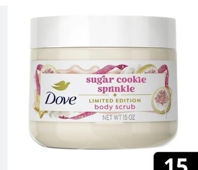  Tẩy Tế Bào Chết Dove Sugar Cookie Sprinkle Limited Edition 425g (Bản Mỹ) 