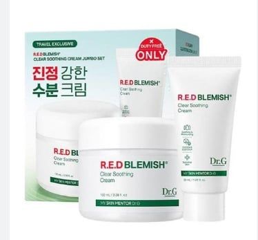  Set Kem dưỡng Dr.G R.E.D Blemish Clear Soothing Cream 100ml+30ml 