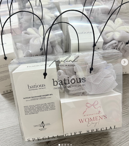  Set Sữa Tắm Trắng Da Batious (2 món) 