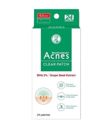  Miếng dán mụn Acnes Clear Patch 24 miếng 