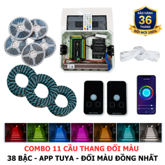 COMBO 11 | LED CẦU THANG | ĐỔI MÀU QUA APP